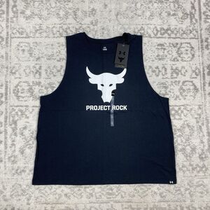 NEW Under Armour Tank Women’s Project Loose Sport Style Top Black Size Large